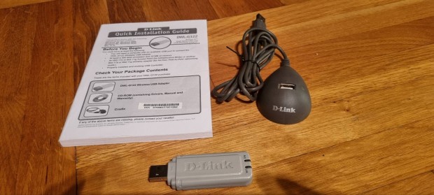 D-Link Dwl-G122 usb wifi adapter 