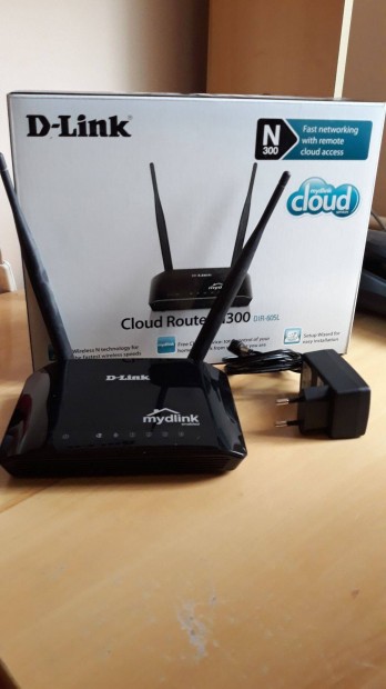 D-Link N300 DIR-605L Wifi Router elad