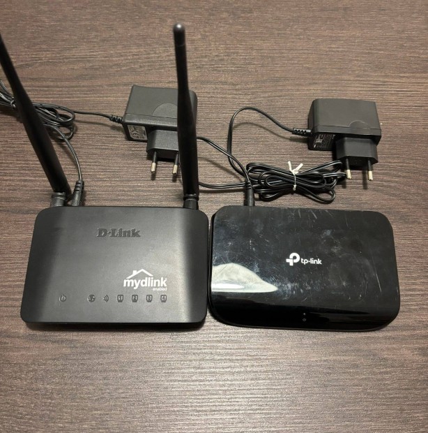 D-Link Router + TP-Link GB Switch Kacat ron