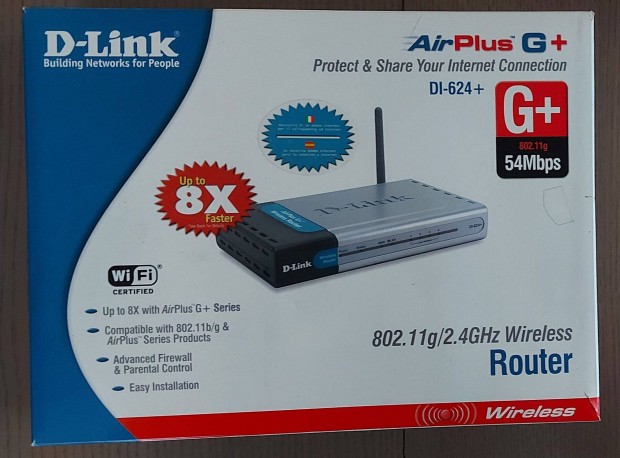 D-Link router és Access point