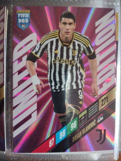 D. Vlahovic (Juventus) FIFA 365 2024 Limited edition focis krtya