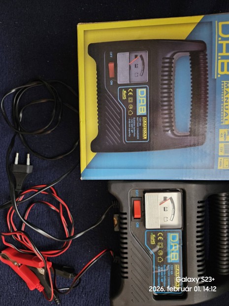 Dab manu�lis akkumul�tor t�lt� elad� 