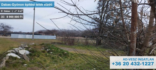 Dabas-Gy�non �p�t�si telek elad�