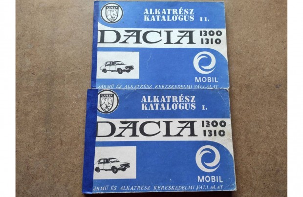 Dacia 1300, 1310, Alkatrszkatalgus I-II