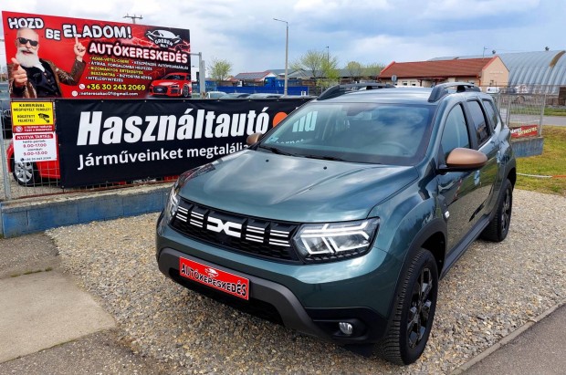 Dacia Duster 1.3 TCe Extreme 4WD 8512 km Futáss...