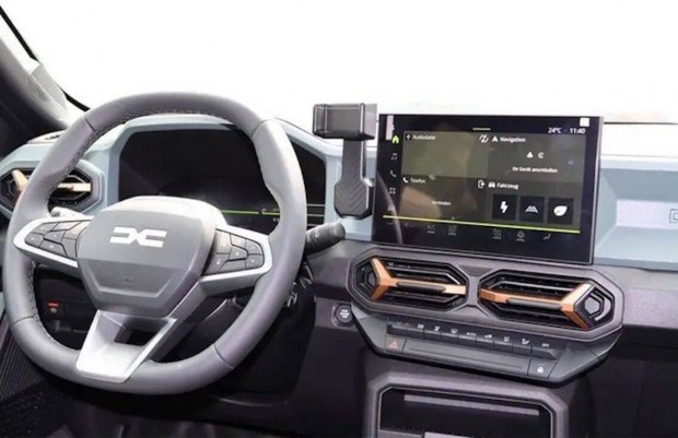 Dacia Duster & Bigster okostelefon tartó