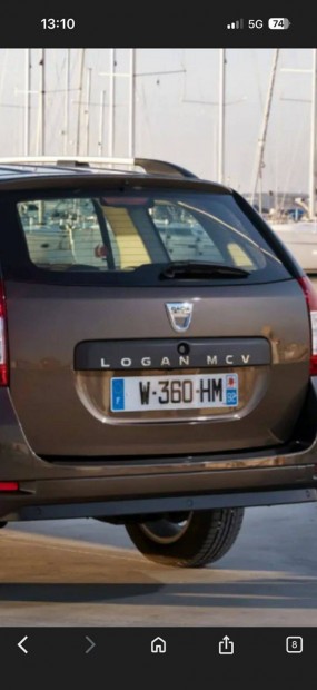 Dacia Logan h�ts� �veg