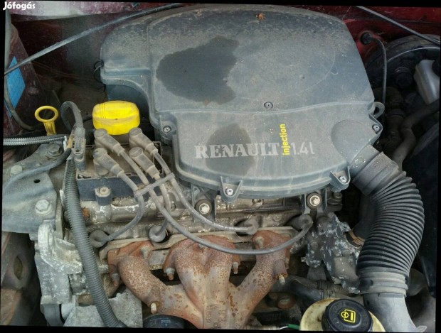 Dacia Renault 1.4 8V MPI K7J motor komplett garancival