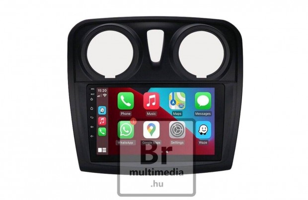 Dacia Sandero Logan Android Rdi Multimdia Navigci Carplay Kijelz