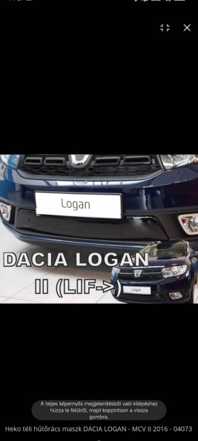 Dacia htrcsmaszk 