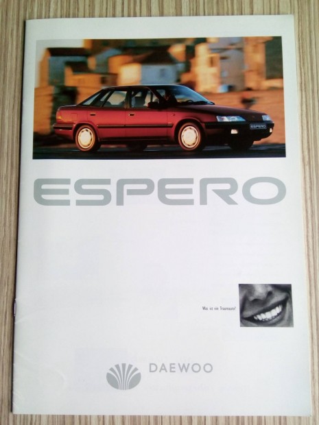 Daewoo Espero (1996) prospektus, katalgus.