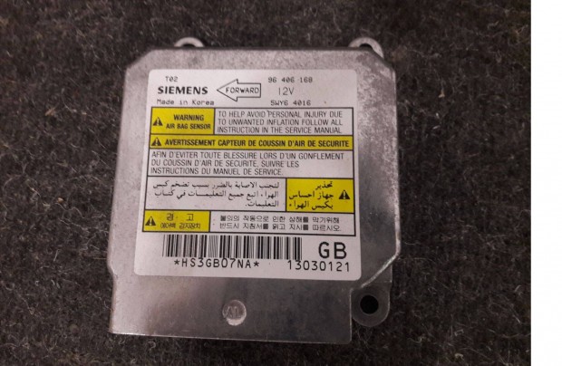 Daewoo Kalos légzsák elektronika egység