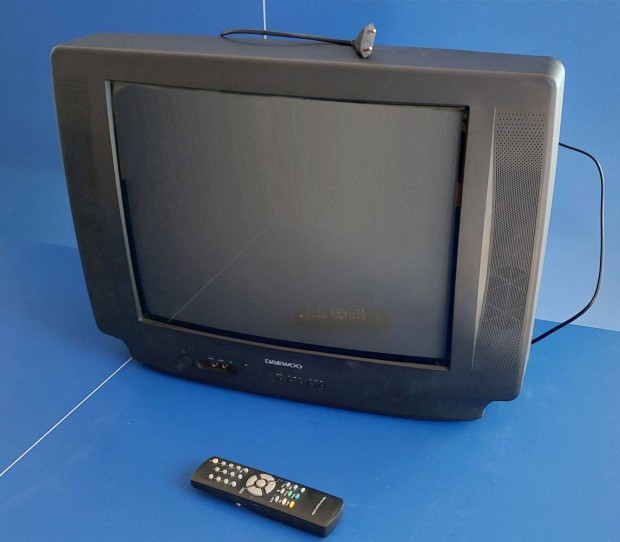 Daewoo TV képcsöves működőképes állapotban távirányítóval