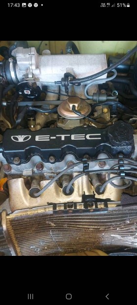 Daewoo lanos 1.3 motor vlt injektor genertor 