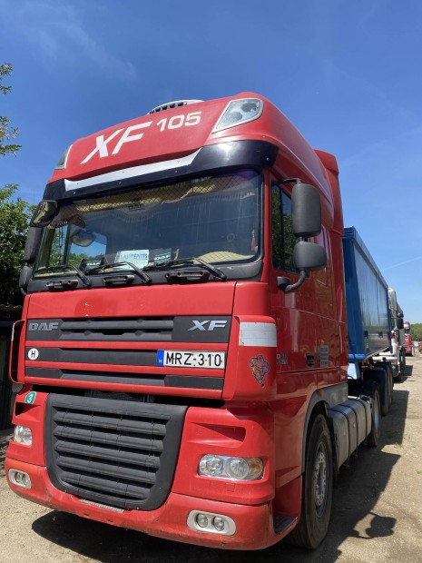 Daf xf 410 EURO5 nyergesvontat kamion hidraulikval 