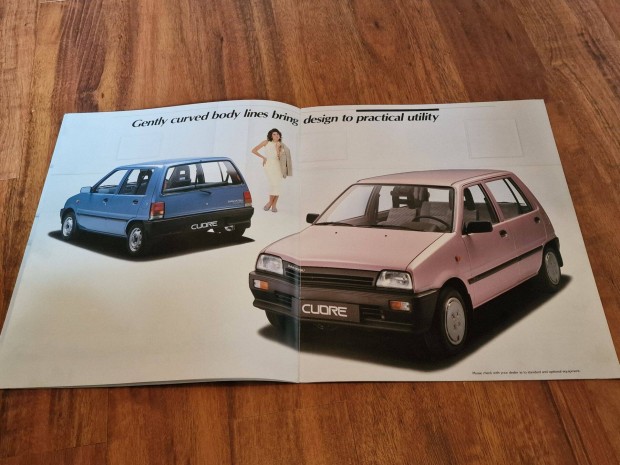 Daihatsu Cuore Prospektus 1987 !!