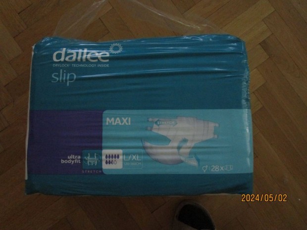 Dailee Slip Maxi L-XL (3631 ml) felntt pelenka 28x, 5000 Ft