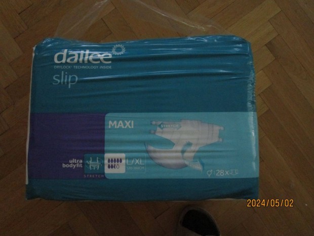 Dailee Slip Maxi L-XL vastag (3631 ml) felntt pelenka 28x bontatlan