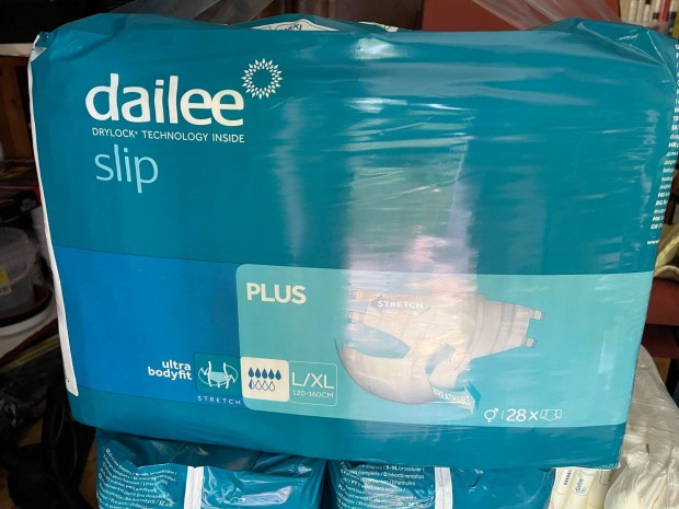 Dailee slip plus L/XL (2686 ml) 28x (10 csomag)