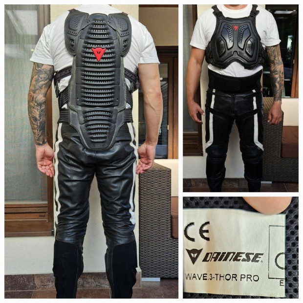 Dainese mrkj, kabt al vehet gerincprotektor