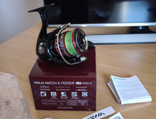 Daiwa ninja match & feeder LT 4000-C orsó