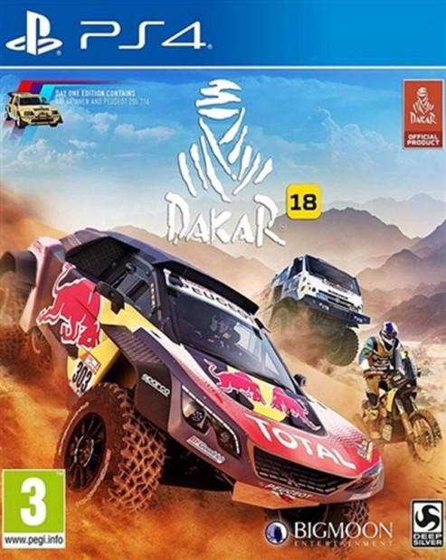 Dakar 18 eredeti Playstation 4 jtk