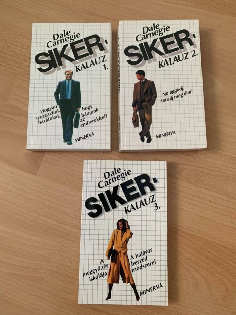 Dale Carnegie Sikerkalauz 1,2,3 ktet