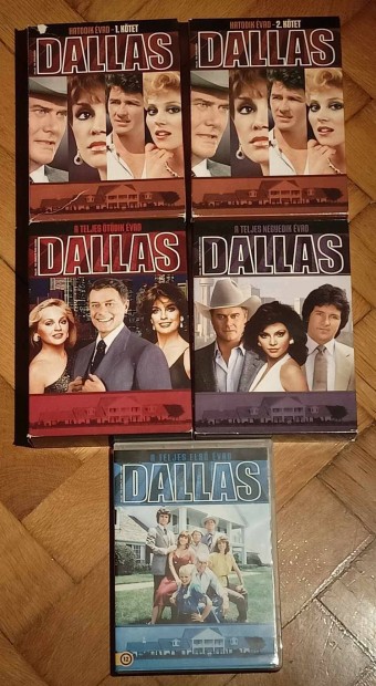 Dallas 1 , 4 , 5 , 6 vad dvd 2999 Ft / vad