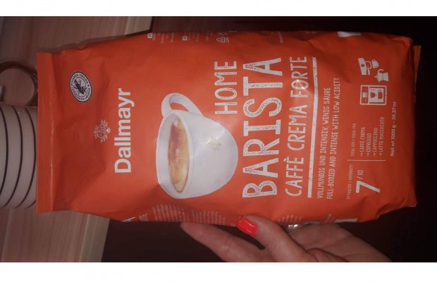 Dallmayr Home Barista Caff Crema Forte (1kg, szemes, bontatlan)