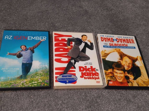 Damb s Damber , Az igen ember , Dick s Jane trkkjei DVD szinkronos