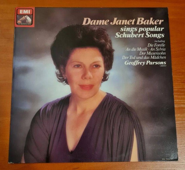 Dame Janet Baker - Popular Schubert Songs; LP, Vinyl, bakelit