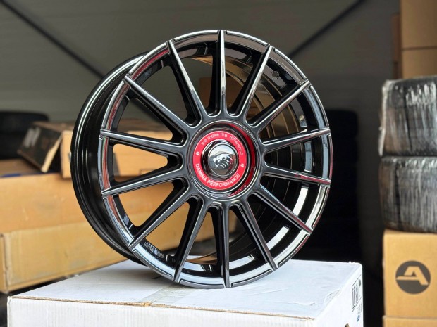 Damina DM09 18" 5x112 5x120 fekete j alufelni 18 coll VW Audi BMW Mer