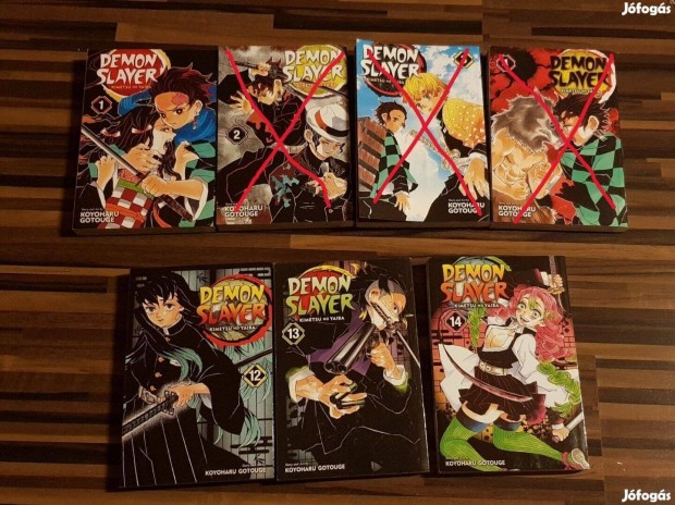 Damon Slayer angol nyelv manga elad