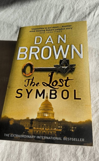 Dan Brown Lost Symbol knyv angol nyelv 