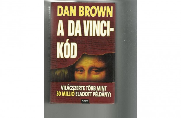 Dan Brown: A Da-Vinci kd cm knyv elad