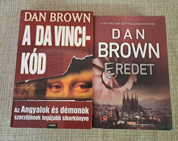 Dan Brown: Eredet+ A Da Vinci kd