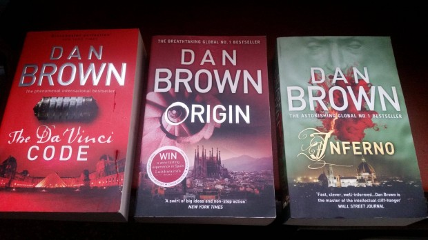 Dan Brown: The Da Vinci Code - Origin - Inferno + Angels and Demons