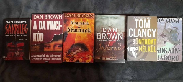 Dan Brown s Tom Clancy knyvek