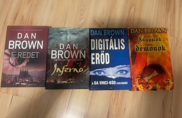 Dan Brown knyvek eladk