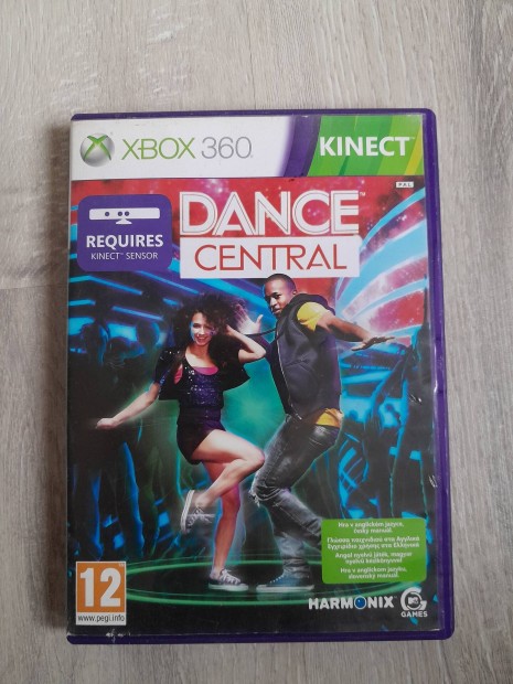 Dance Central Xbox 360 jtk - Karcmentes!