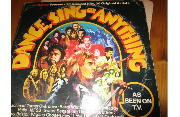 Dance, sing or anything LP hanglemez elad