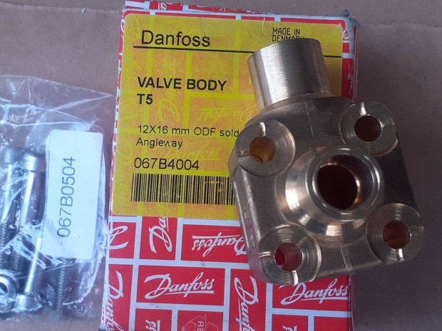 Danfoss 067B4004 szeleptest TE5 expanzis szelephez