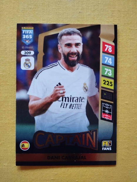 Dani Carvajal (Real Madrid) FIFA 365 2025 Captain focis krtya