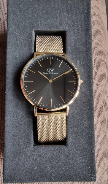 Daniel Wellington Classic Mesh Onyx Gold karra / Teljesen j /