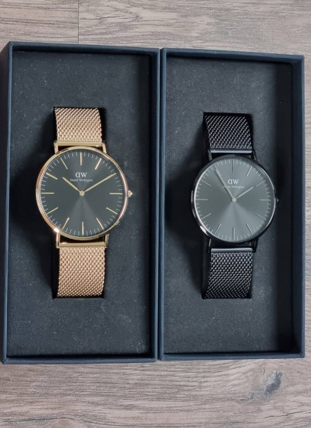 Daniel Wellington Classic Mesh ra Pakk (2db) / Teljesen jak /