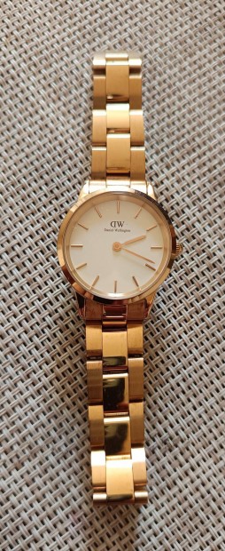 Daniel Wellington Iconic Link női karóra, arany színű, 28 mm, új