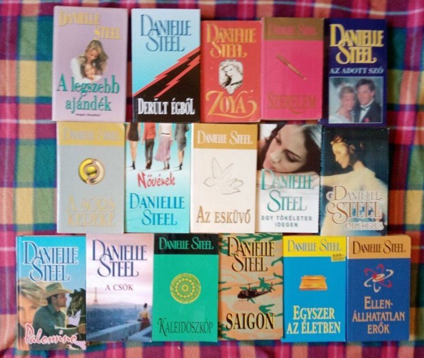 Danielle Steel 16 knyv Zoya Egy tkletes idegen Kaleidoszkp A csk