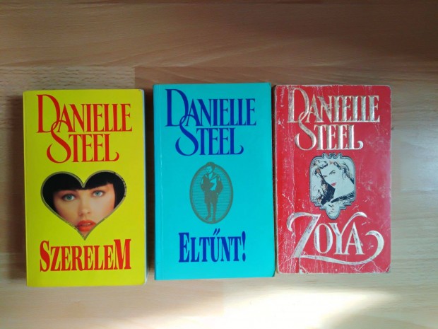 Danielle Steel 3 db knyv