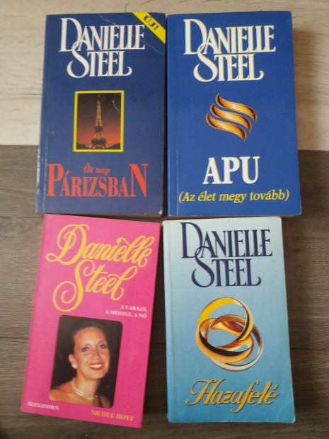 Danielle Steel: Apu, Hazafel, t nap Prizsban, A varzs, +1 knyv