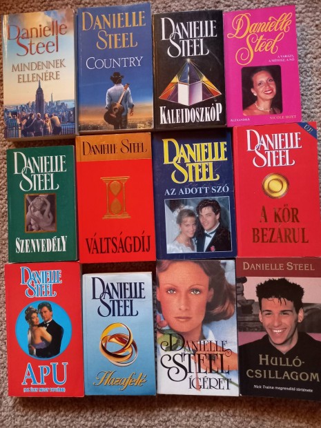 Danielle Steel knyvcsomag elad.